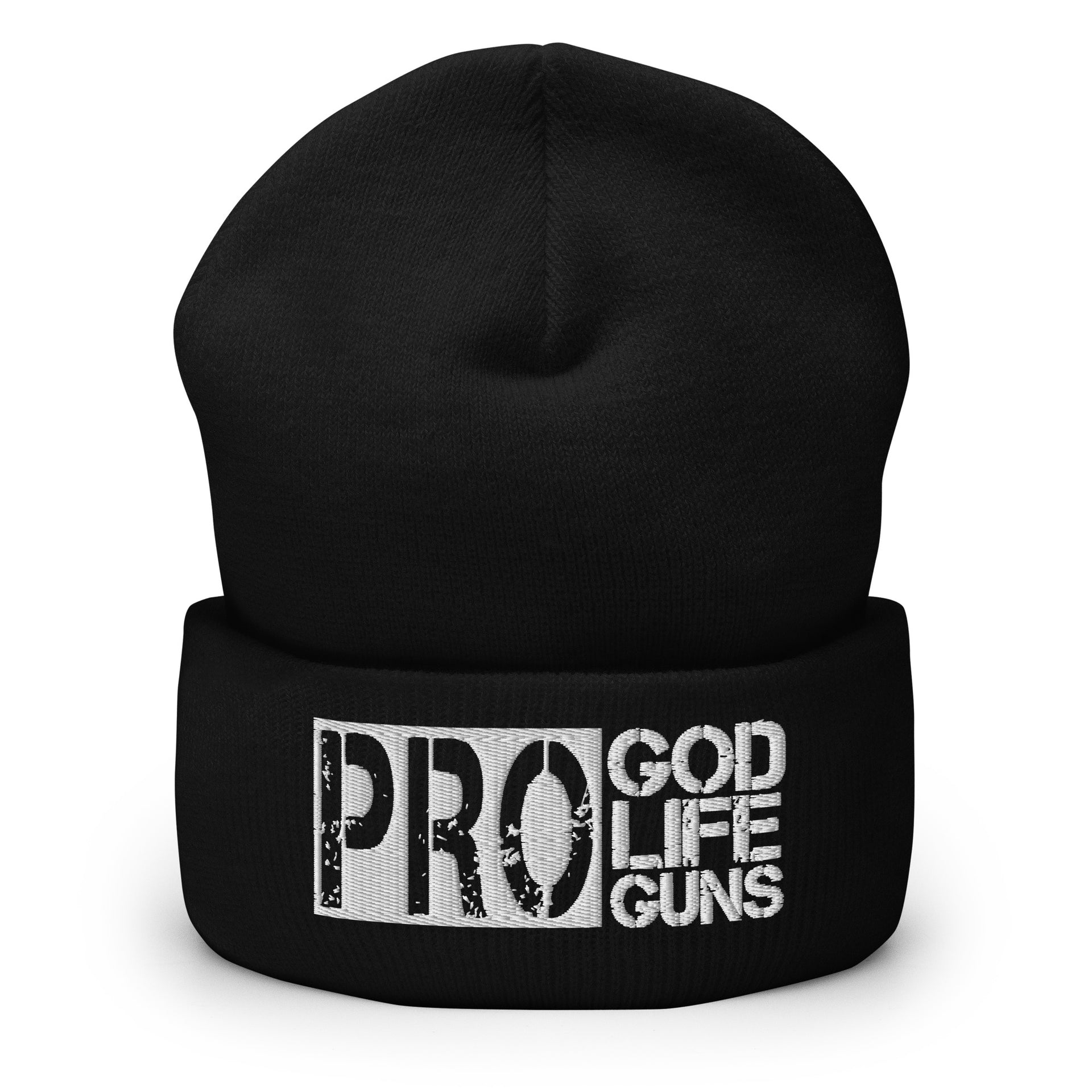 PRO God, Life, Guns - Cuffed Beanie