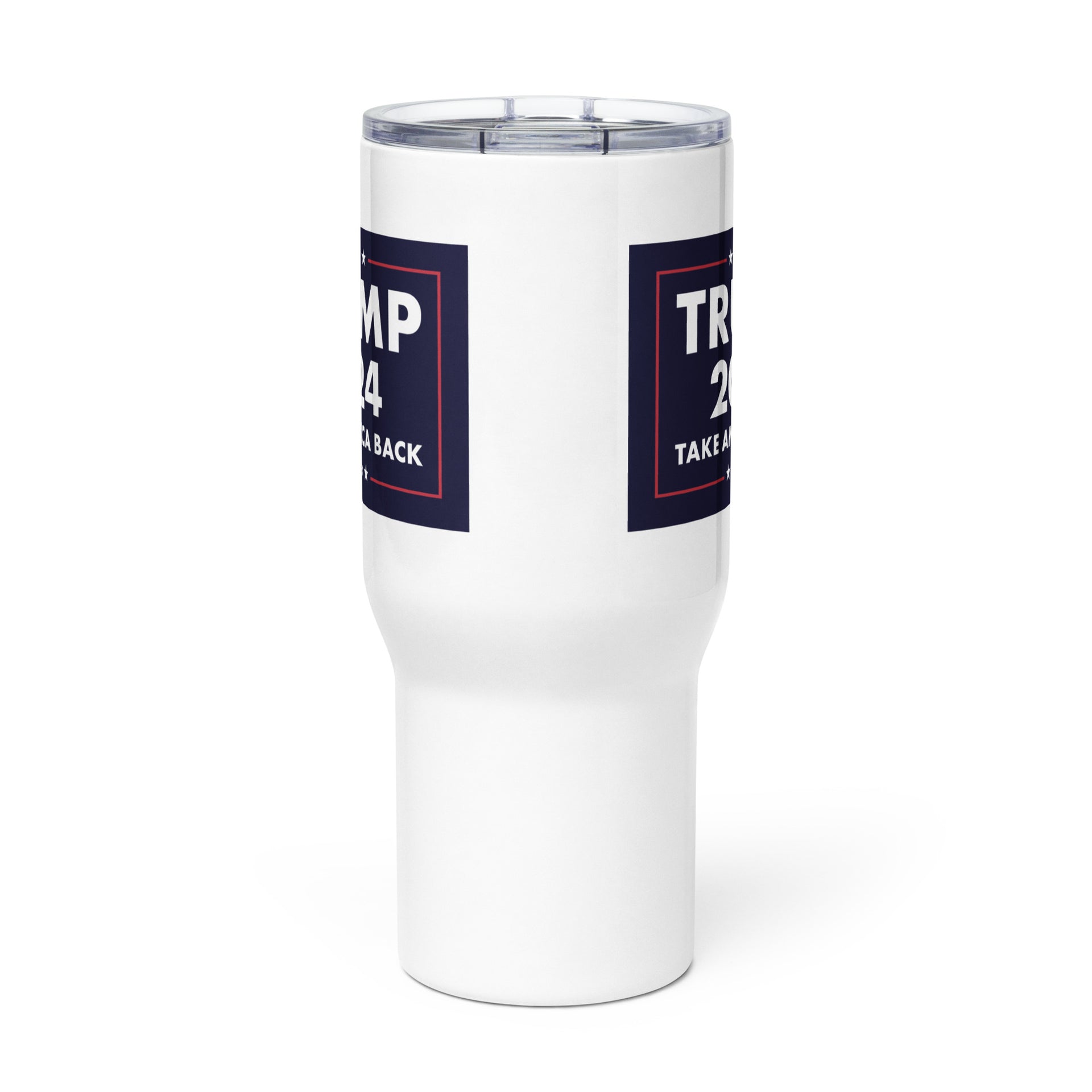 TRUMP 2024 - Travel mug with a handle