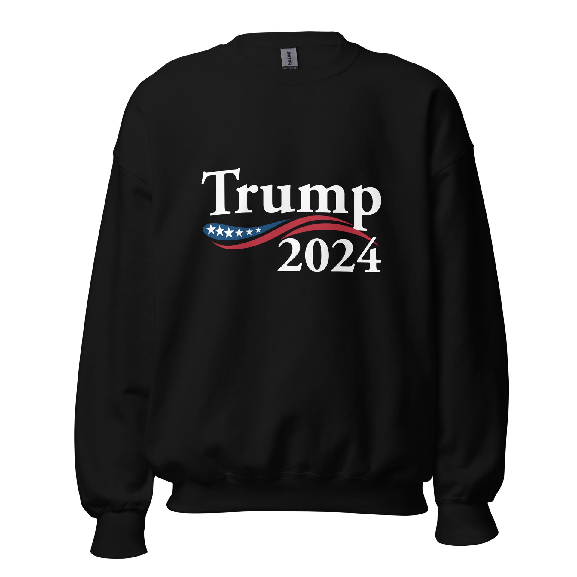 TRUMP 2024 w/Flag - Unisex Sweatshirt