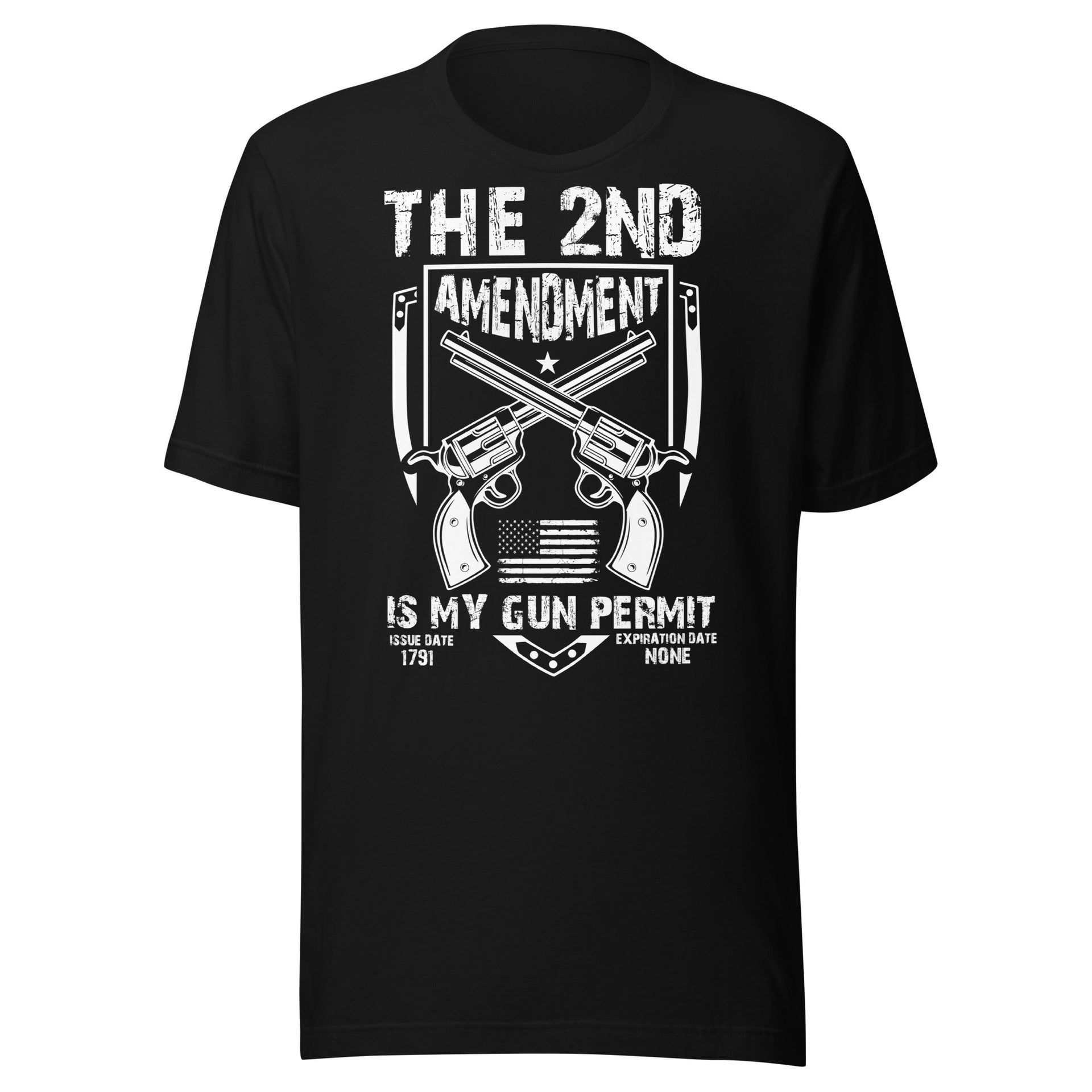 The 2nd Amandment Is My Gun Permit - Unisex t-shirt