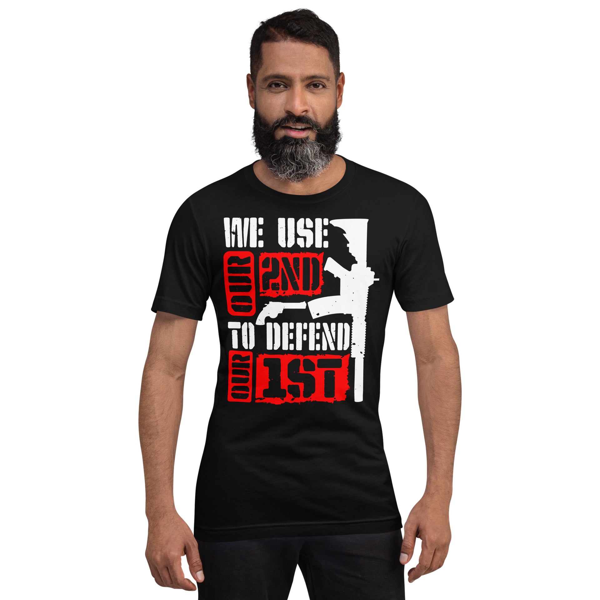 We Use Our 2ND to Defend Our 1ST - Unisex t-shirt