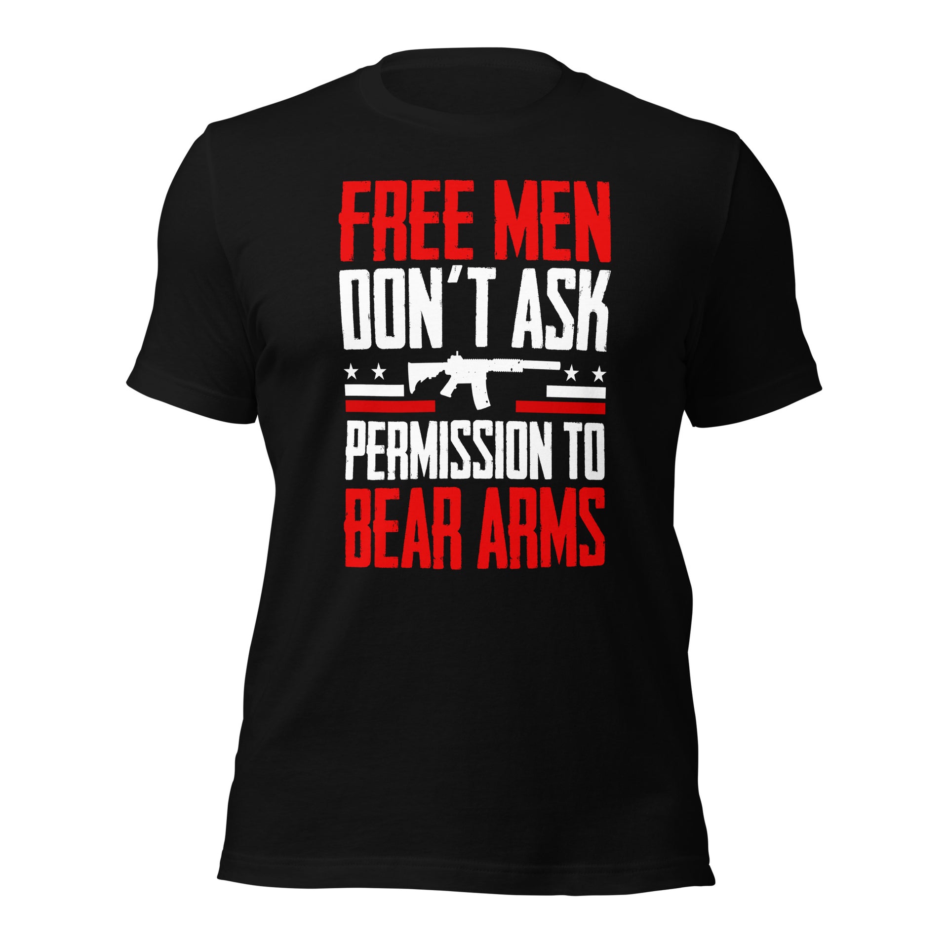 Free Men Don't Ask Permission to Bear Arms - Unisex t-shirt