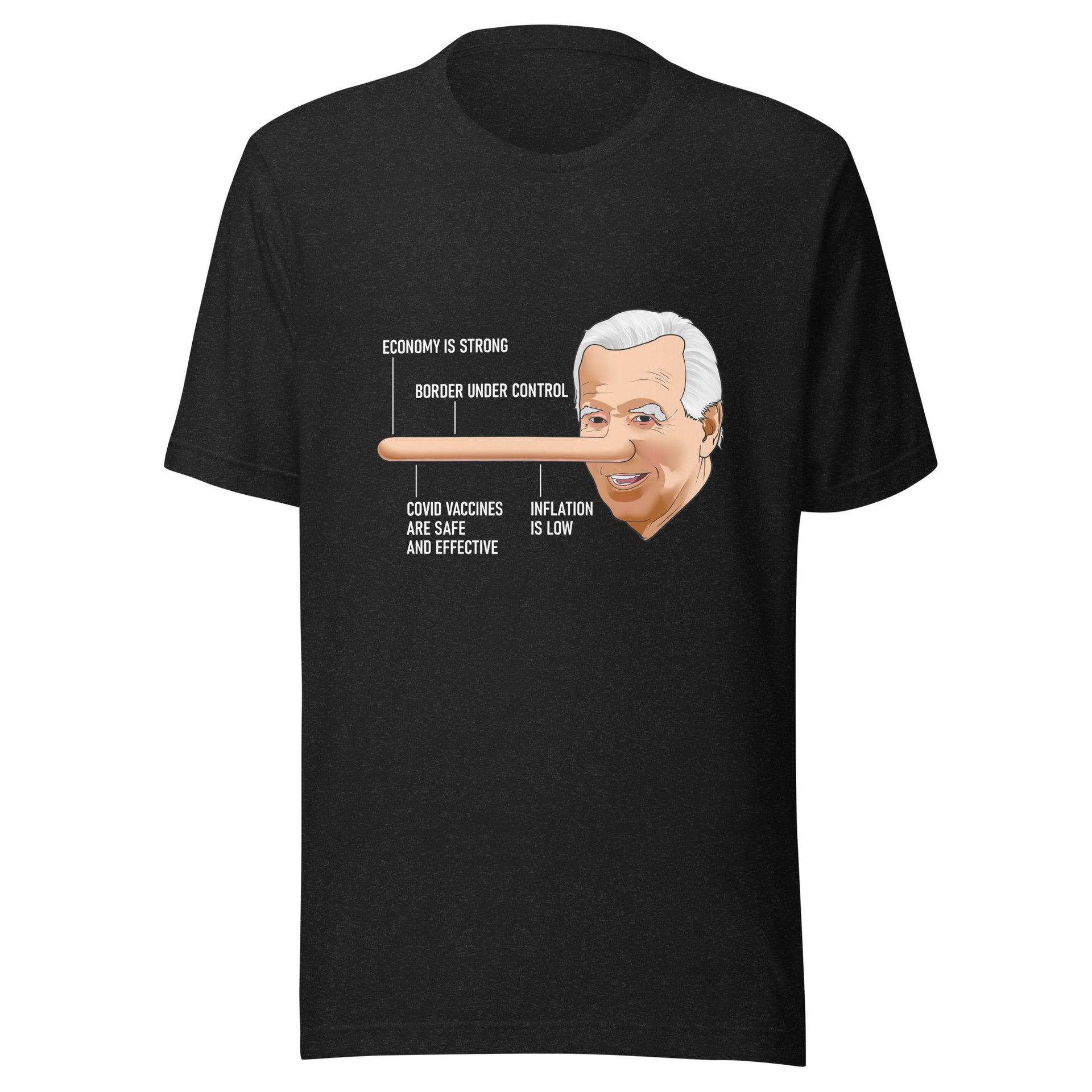 Biden Pinocchio Unisex t-shirt