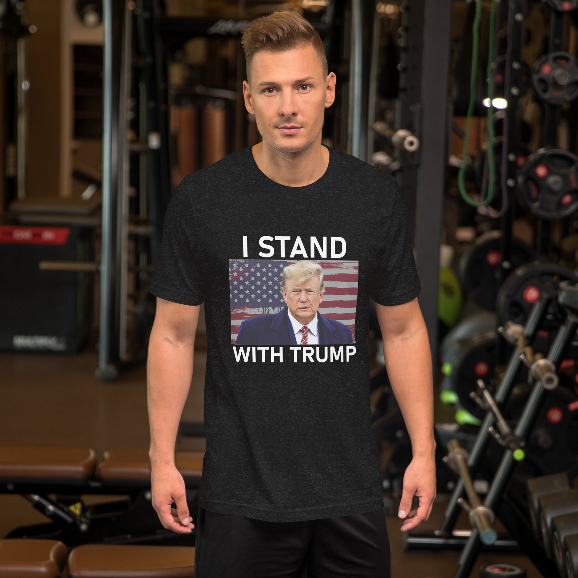 I STAND WITH TRUMP - Unisex t-shirt