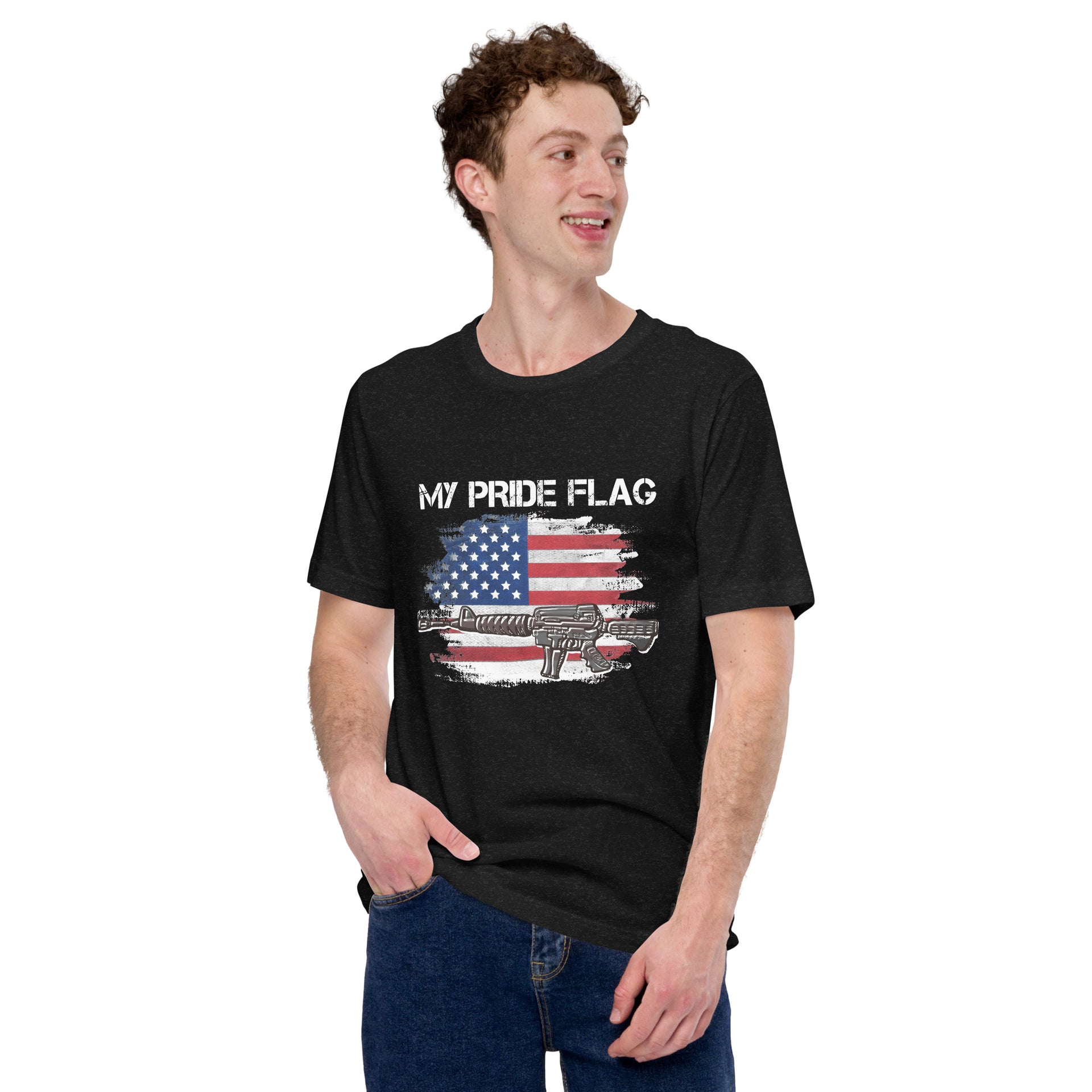 My Pride Flag AR15 - Unisex t-shirt