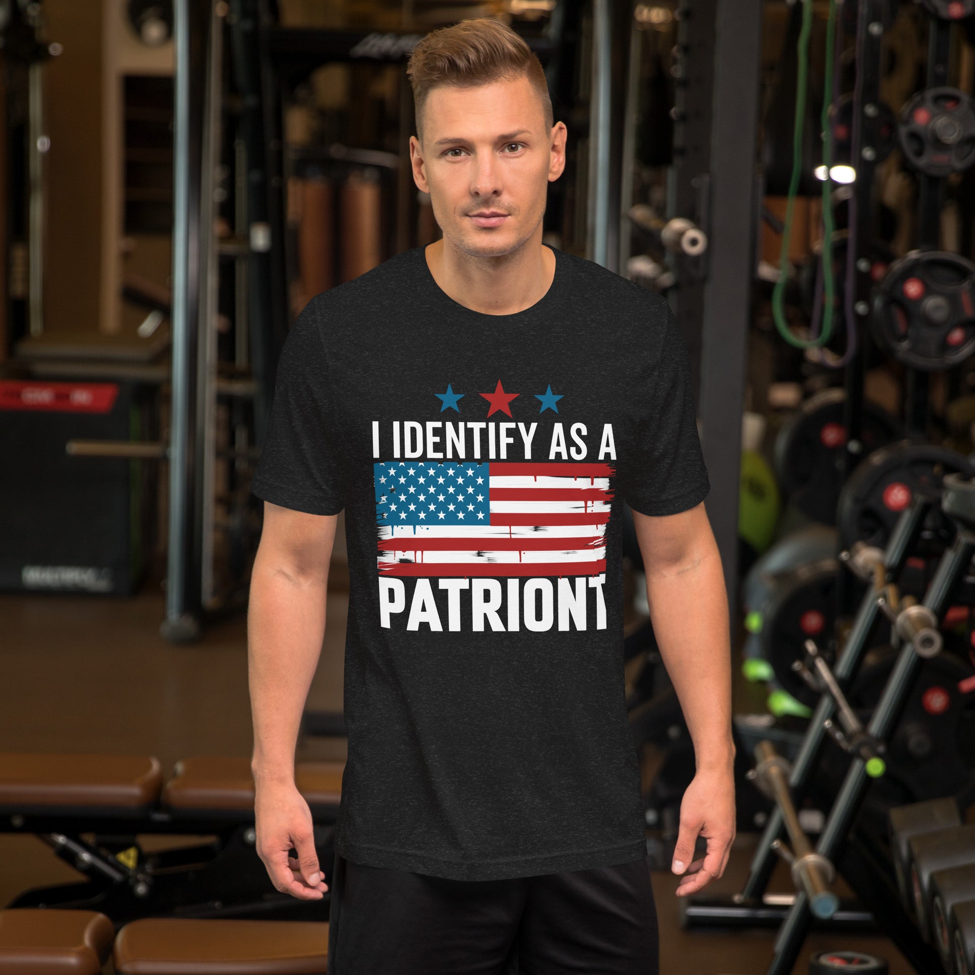 I IDENTIFY AS A PATRIONT - Unisex t-shirt