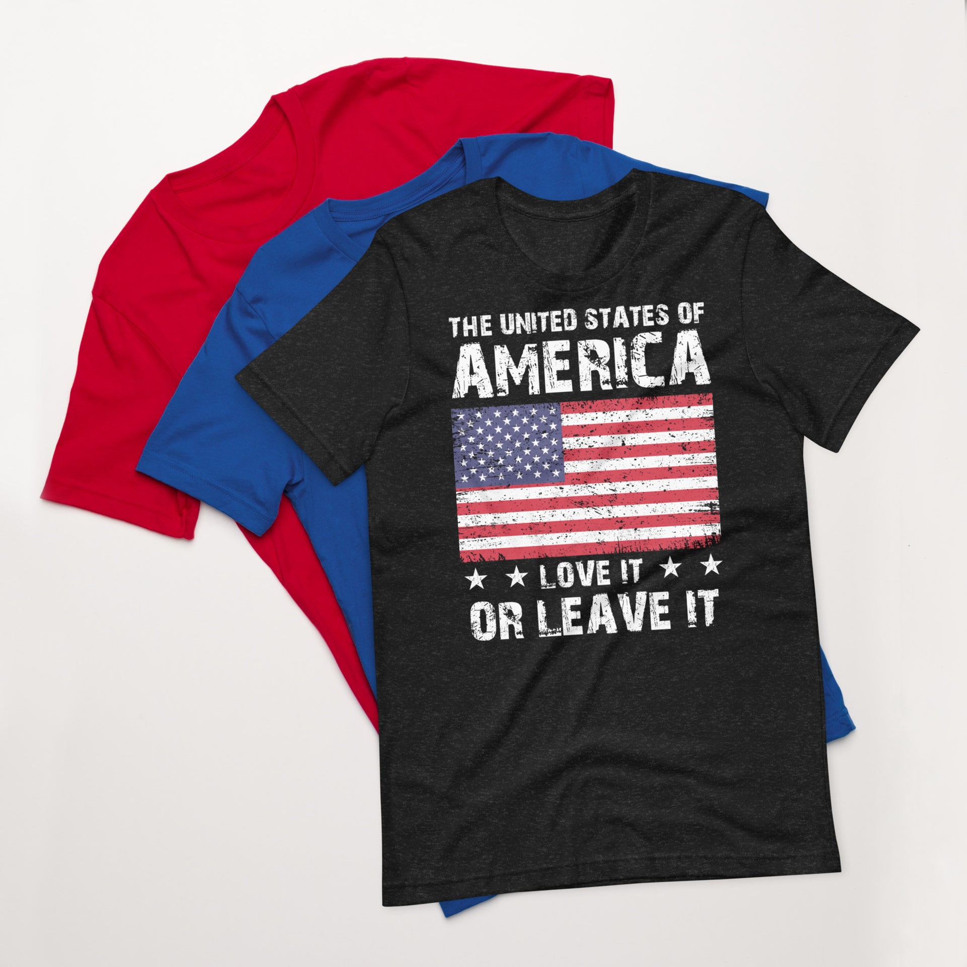 USA LOVE IT OR LEAVE IT - Unisex t-shirt