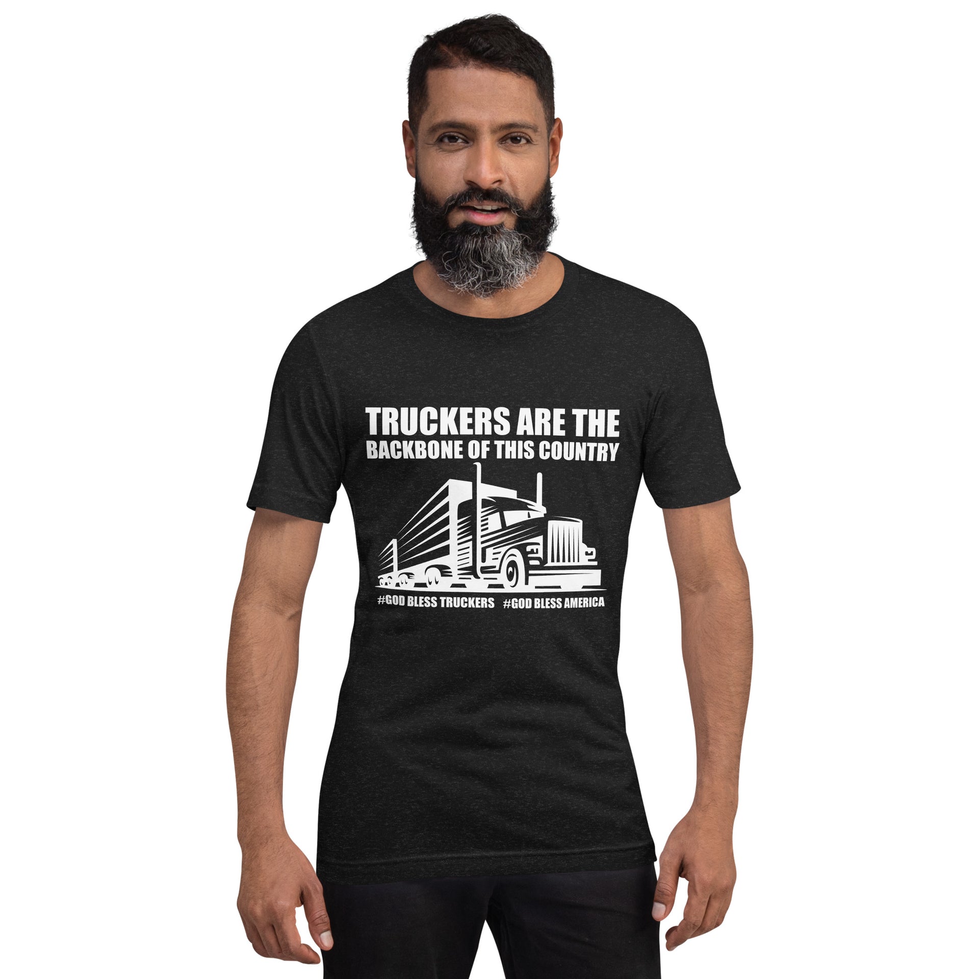 Truckers Are The Backbone Of This Country Unisex t-shirt